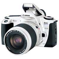 white Canon camera body