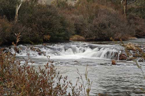 example of blurred water taken with slow shutter speed