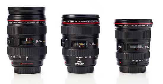 Canon USM lenses