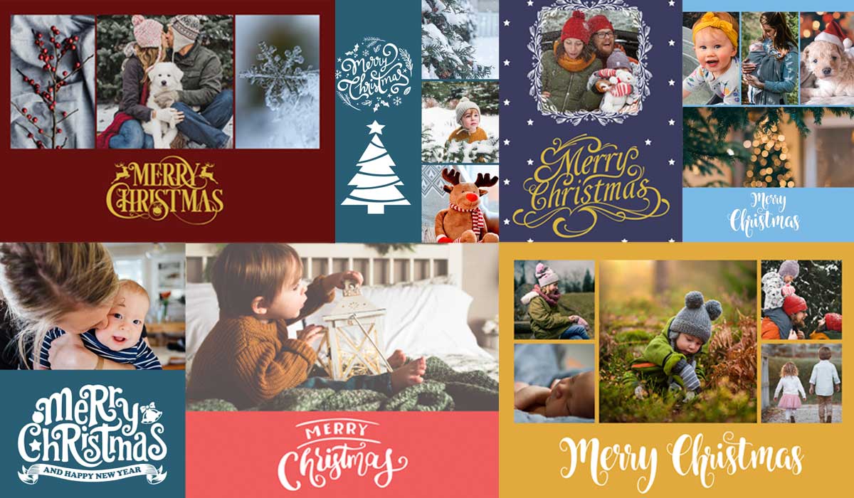 Christmas Card PSD Templates For Photographers – SLR Photography Guide Inside Holiday Card Templates For Photographers